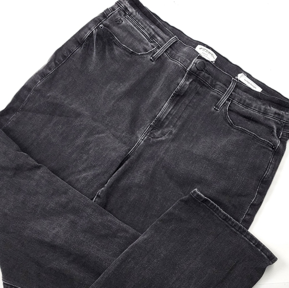 Frame Denim Le High Straight Tierra Jeans Black 30 Women's Comfort Fit Staple - Picture 3 of 7